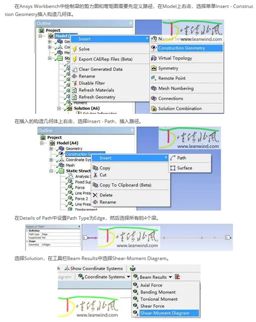 ansys梁单元